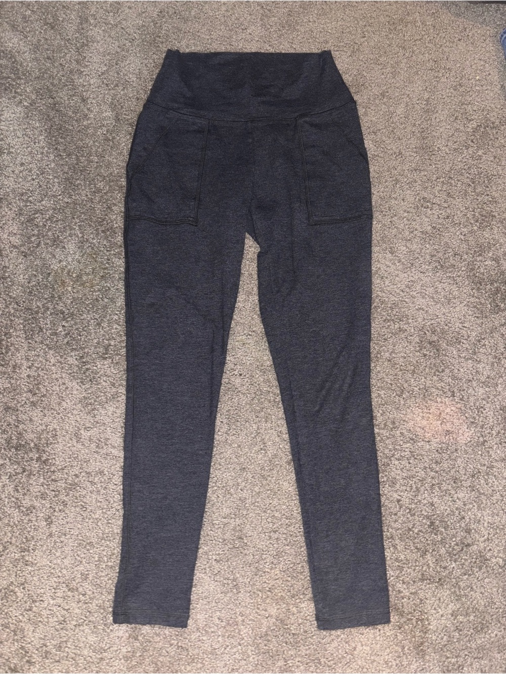 aerie Heather Charcoal High-Waist Pocket Leggings - Picture 6 of 6